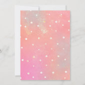 Invitation Anniversaire de enfant personnalisé moderne simple (Dos)