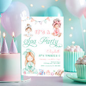 Invitation Anniversaire de enfant spa
