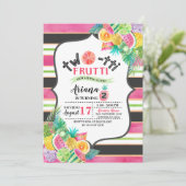 Invitation Anniversaire de enfant Twotti Frutti (Debout devant)