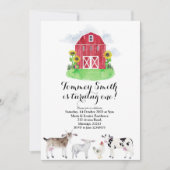 Invitation Anniversaire de Farm Boy (Devant)