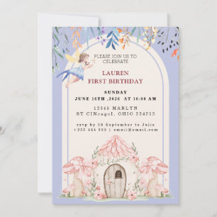 Invitation Anniversaire de Fée Enchantée