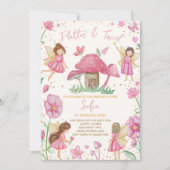 Invitation Anniversaire de Fefferie Rose et Twirl (Devant)