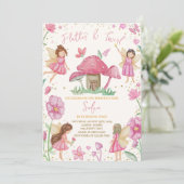 Invitation Anniversaire de Fefferie Rose et Twirl (Debout devant)