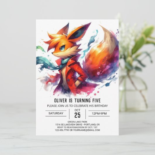 Invitation Anniversaire de Fox Online (Debout devant)