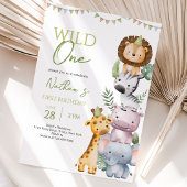Invitation Anniversaire de garçon Wild One