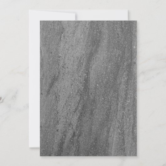 Invitation Anniversaire de Granite Surprise (Dos)