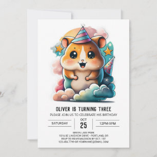 Invitation Anniversaire de Hamster Haven