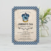 Invitation Anniversaire de Harry Potter | Ravenclaw (Debout devant)