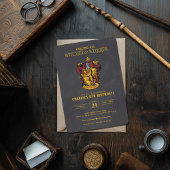 Invitation Anniversaire de Harry Potter | Tableau noir Gryffi