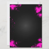 Invitation anniversaire de jeu vidéo modifiable (Dos)