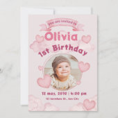 Invitation Anniversaire de jolis enfants (Devant)