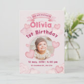 Invitation Anniversaire de jolis enfants (Debout devant)