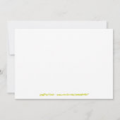 Invitation Anniversaire de jonglerie de clown (Dos)