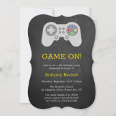 Invitation Anniversaire de joueur moderne tout âge (Devant)