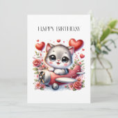 Invitation Anniversaire de Kitten Pilot (Debout devant)