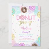 Invitation Anniversaire de la beigne douce (Devant)