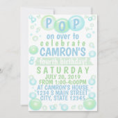 Invitation Anniversaire de la bulle (Devant)