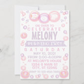 Invitation Anniversaire de la bulle (Devant)