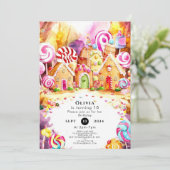 Invitation Anniversaire de la canyland pour enfants (Debout devant)