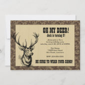 Invitation Anniversaire de la chasse (Devant)