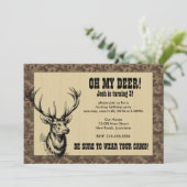 Invitation Anniversaire de la chasse (Debout devant)