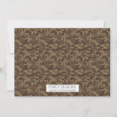 Invitation Anniversaire de la chasse (Dos)