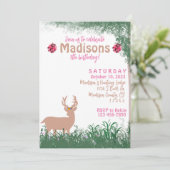 Invitation Anniversaire de la chasse (Debout devant)