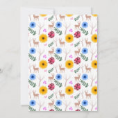 Invitation Anniversaire de la chasse (Dos)