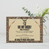 Invitation Anniversaire de la chasse (Debout devant)