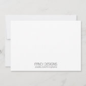 Invitation Anniversaire de la construction (Dos)