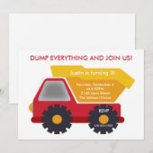 Invitation Anniversaire de la construction (Devant / Derrière)