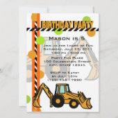 Invitation Anniversaire de la construction (Devant)