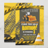 Invitation Anniversaire de la construction (Devant / Derrière)