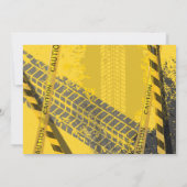 Invitation Anniversaire de la construction avec photo (Dos)