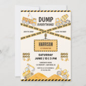 Invitation Anniversaire de la construction | Truck Party (Devant)