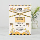 Invitation Anniversaire de la construction | Truck Party (Debout devant)