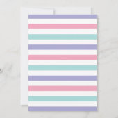 Invitation Anniversaire de la crème glacée (Dos)