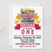 Invitation Anniversaire de la crevette (Devant)