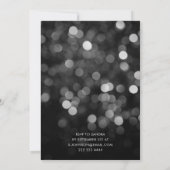 Invitation Anniversaire de la disco des années 70 | Boule de  (Dos)