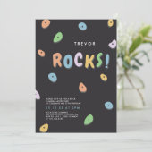 Invitation Anniversaire de la Escalade rock (Debout devant)