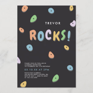 Invitation Anniversaire de la Escalade rock