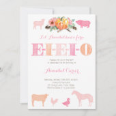 Invitation Anniversaire de la ferme MacDonald EIEIEIO (Devant)