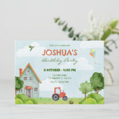 Invitation anniversaire de la ferme verte (Debout devant)