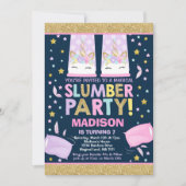 Invitation Anniversaire de la fête de la licorne S (Devant)