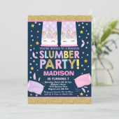 Invitation Anniversaire de la fête de la licorne S (Debout devant)