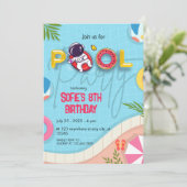 Invitation Anniversaire de la fête des astronautes (Debout devant)