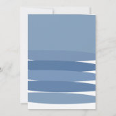 Invitation Anniversaire de la fête d'hiver de Penguin Cute (Dos)