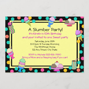 Invitation Anniversaire de la fête du dimanche