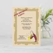 Invitation Anniversaire de la Fleur de Lis (Debout devant)