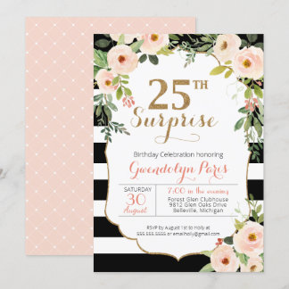Invitation Anniversaire de la florale de la 25e grève blanche